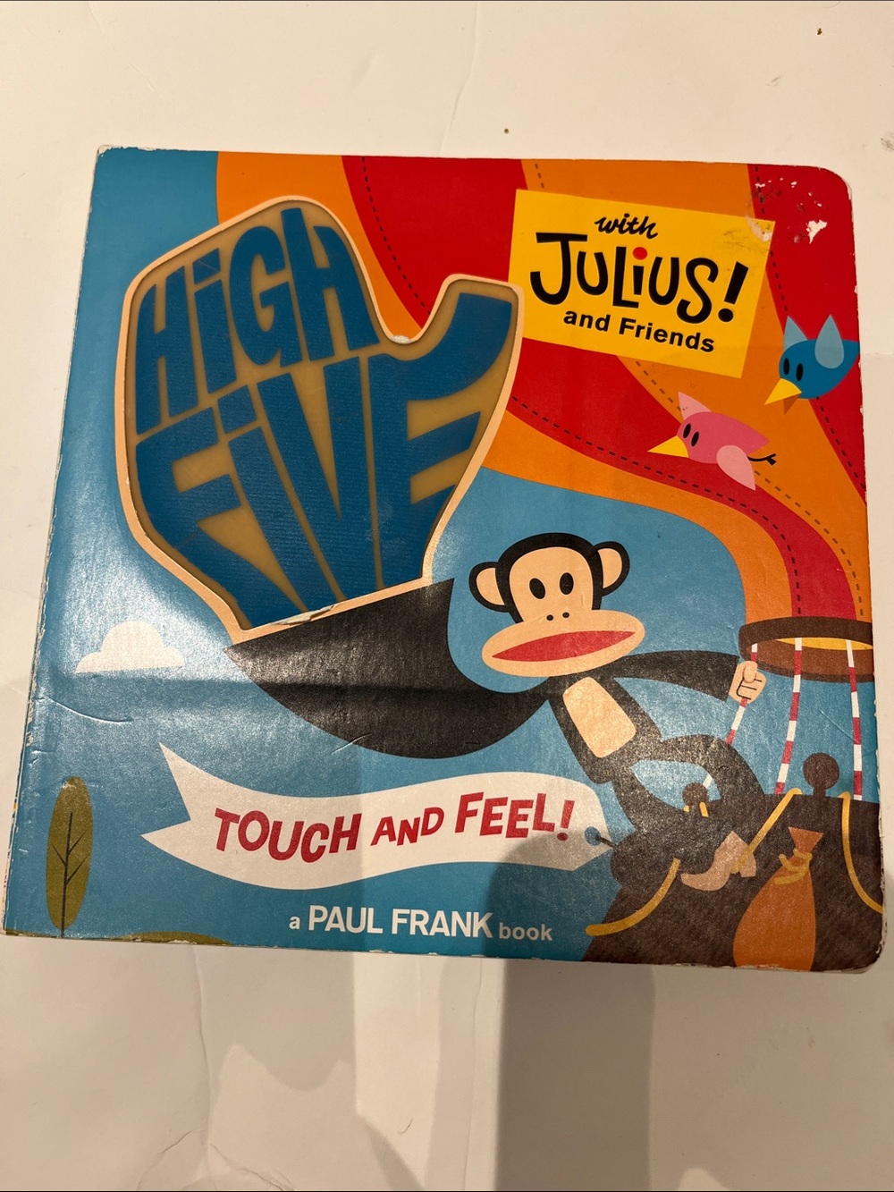 Paul Frank High Five Touch and Feel Kids Book